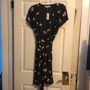 Loft size 12 wrap dress NWT